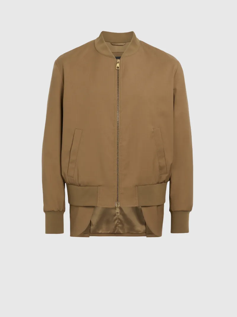 hybrid bomber jacket