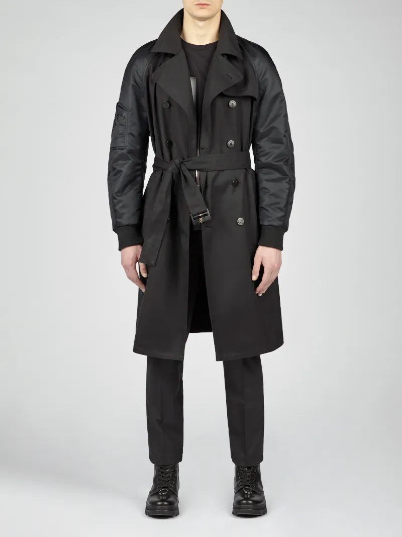 trench black