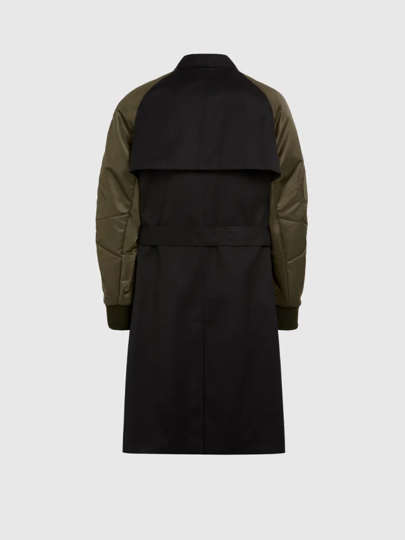 bomber jacket trench coat