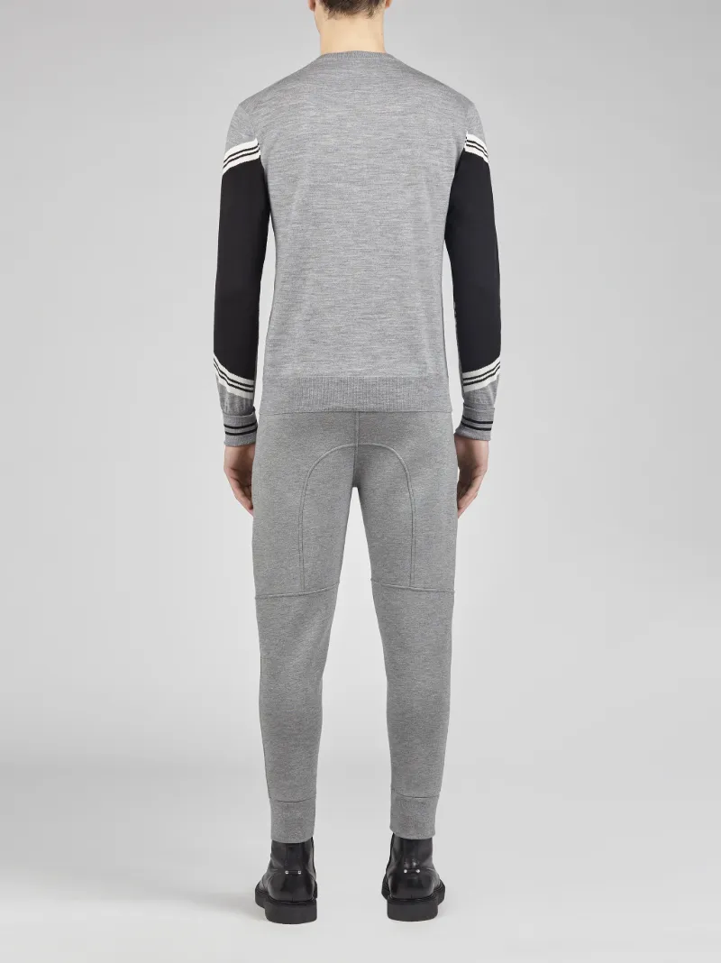 lightweight white jumper