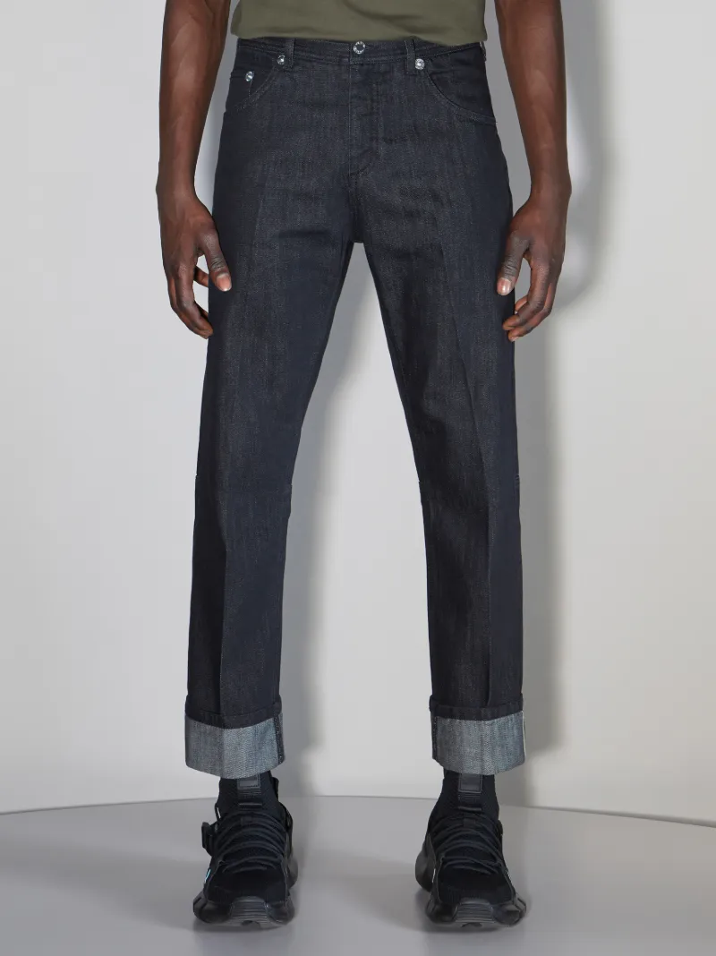 Jeans Skinny con Tasca a Contrasto - Neilbarrett.com