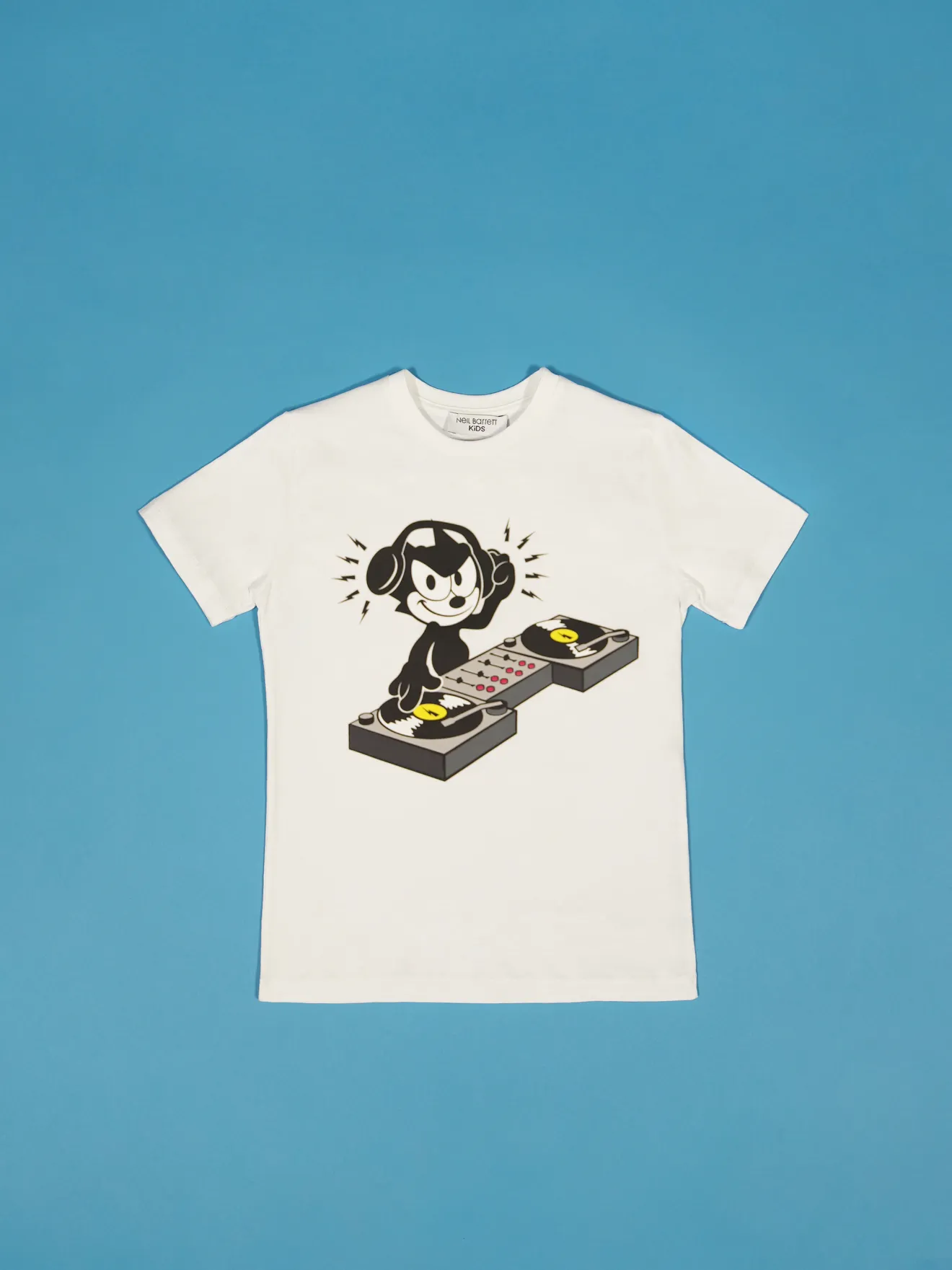 DJ Felix The Cat T-Shirt - NeilBarrett.com