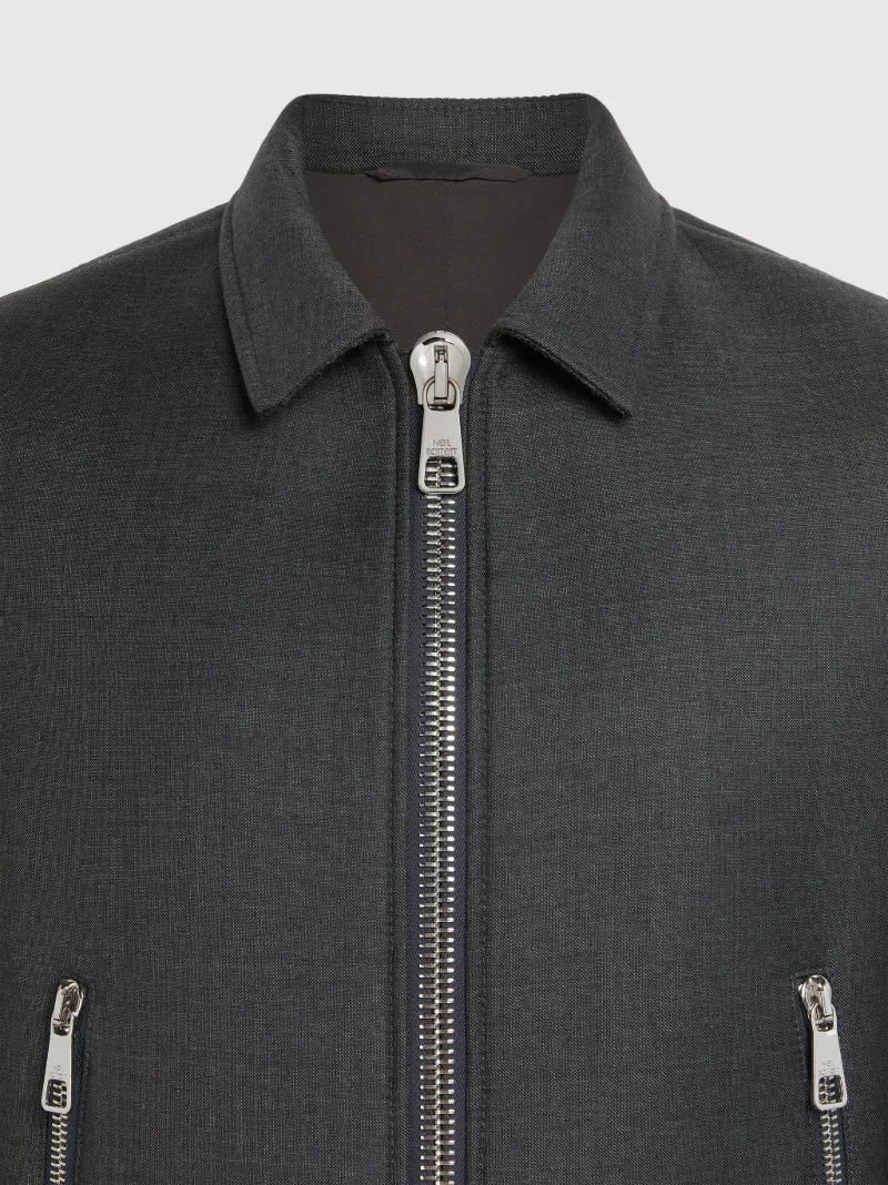 harrington jacket wool