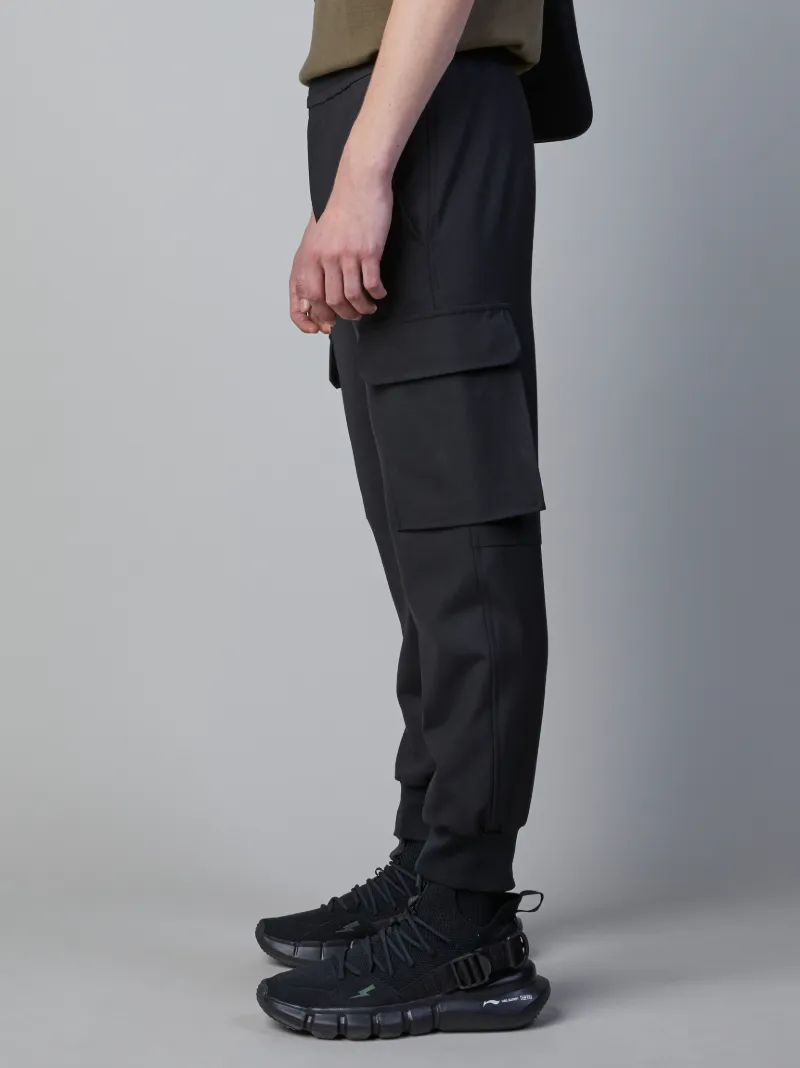 black long cargo pants