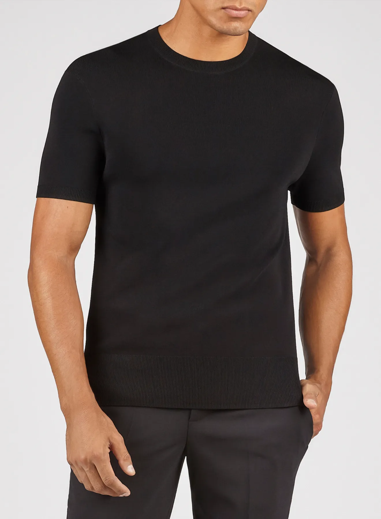 Minimalist Refined Tecno Knit T-Shirt 