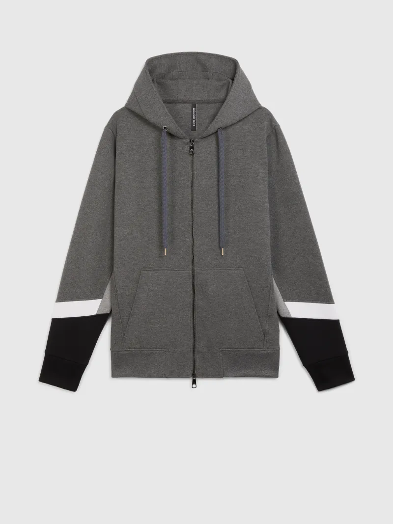 neil barrett zip hoodie