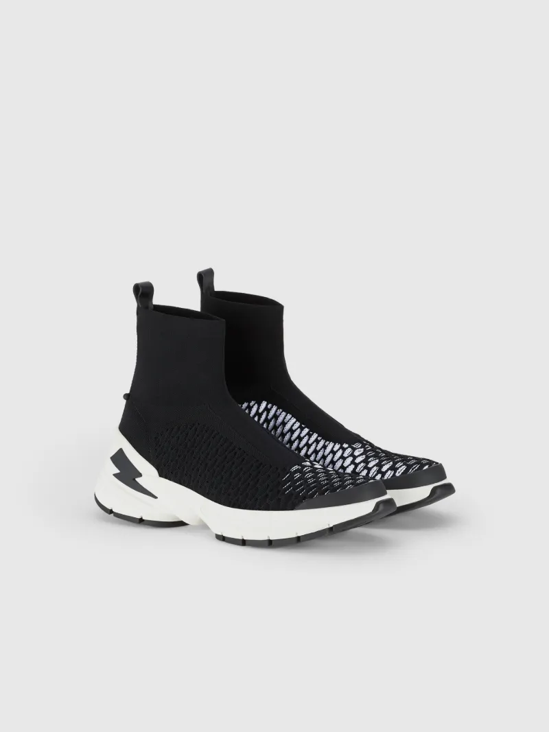 knit sock sneakers
