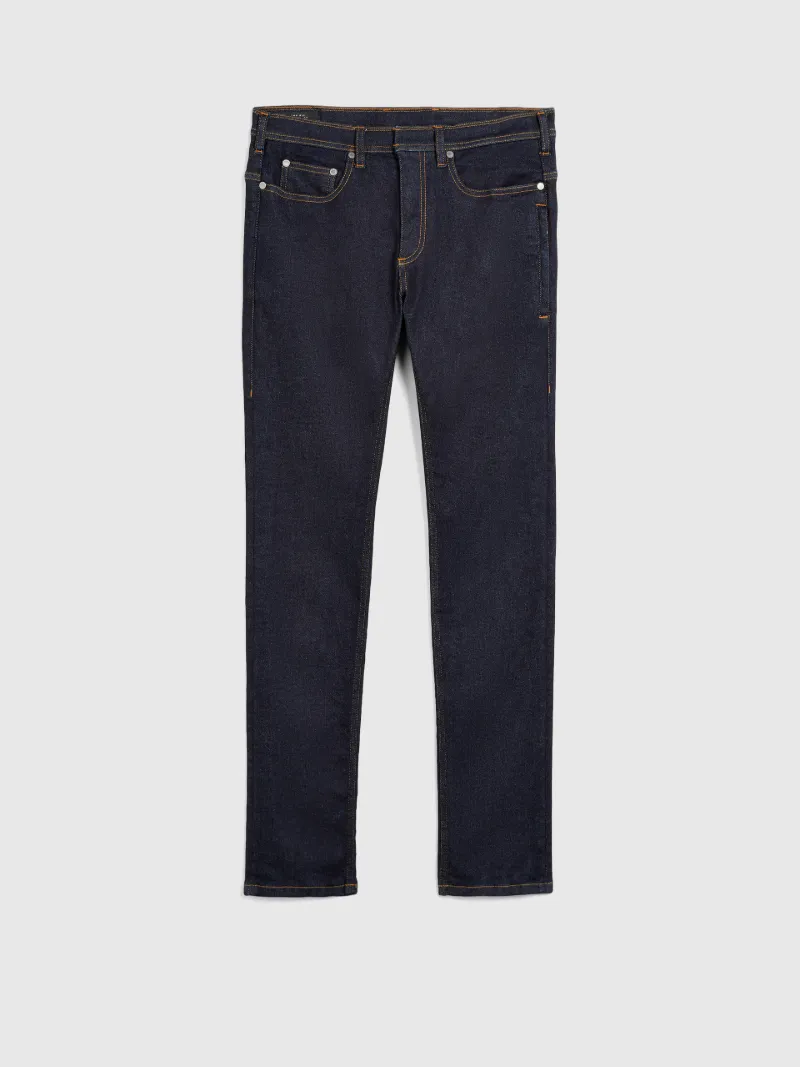 Skinny Regular Rise Tapered Leg Jeans - NeilBarrett.com