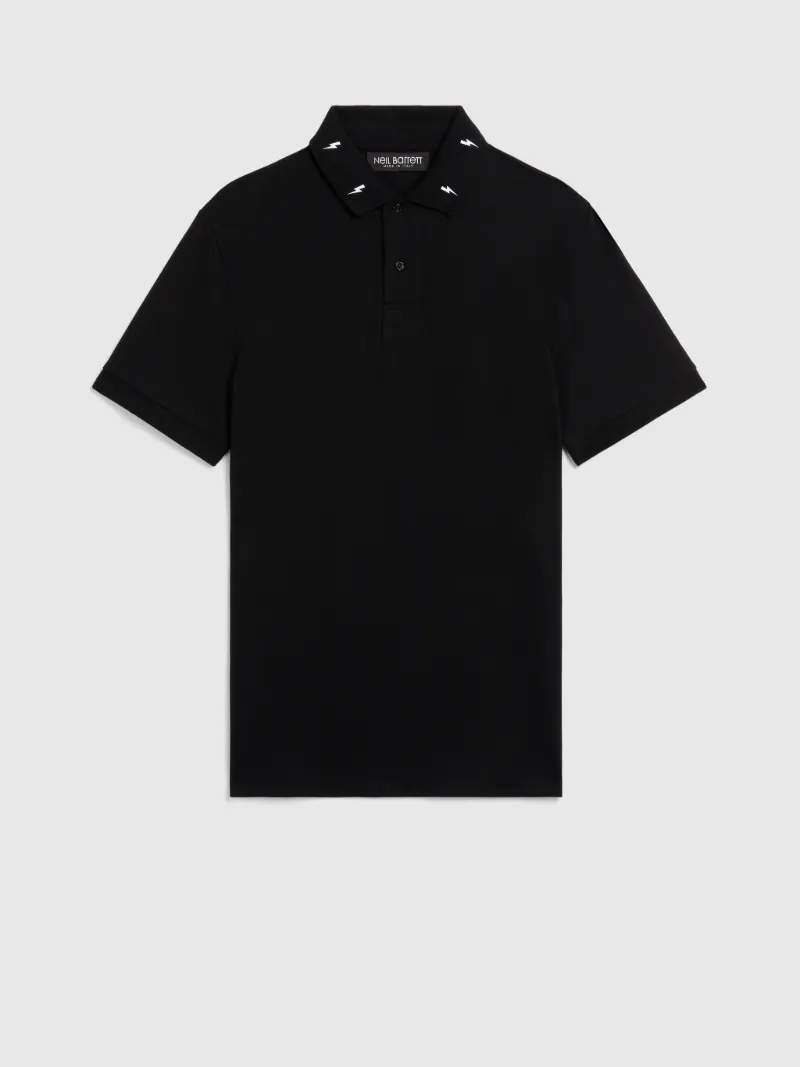 Thunderbolt Polo Shirt - NeilBarrett.com