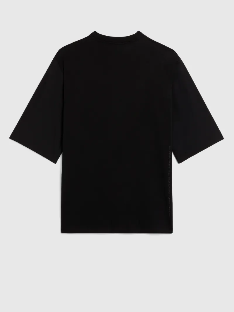 Travel Cotton T-Shirt With Nylon Sleeve 