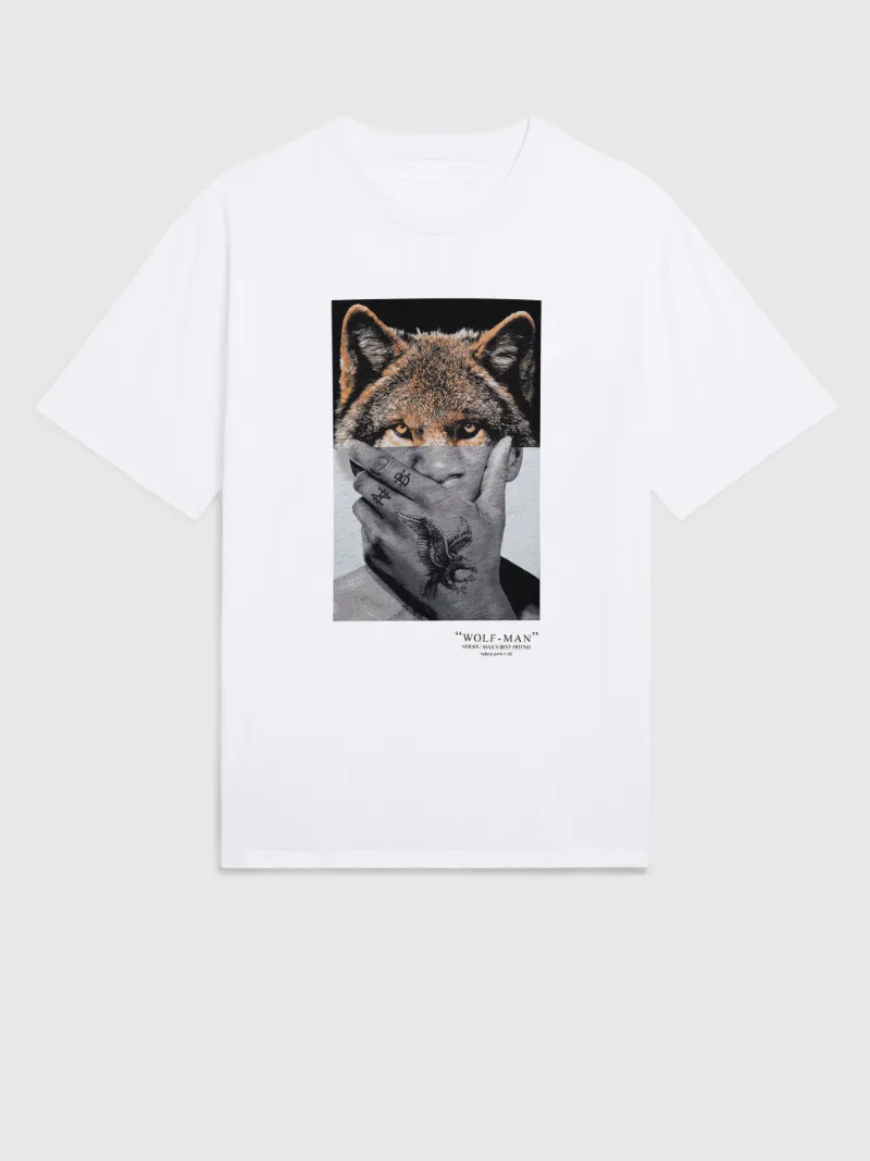neil barrett wolfman t shirt