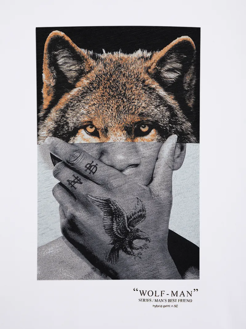 neil barrett wolfman t shirt