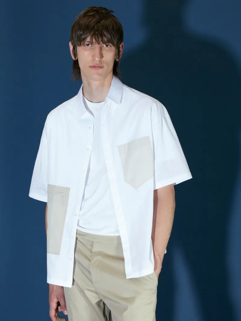 Workwear Short Sleeve Baggy Shirt 