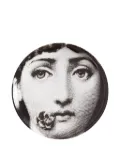 Fornasetti face printcoaster - Grey