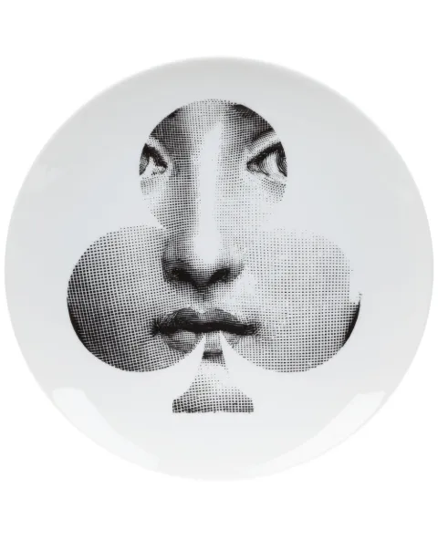 Fornasetti face print plate