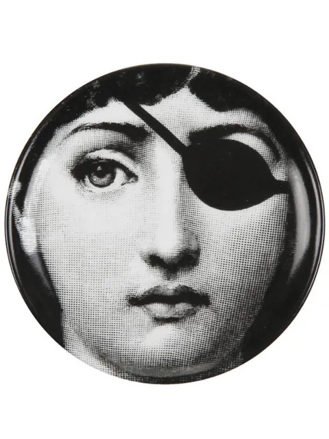 Fornasetti face print coaster
