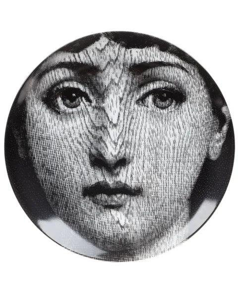 Fornasetti face print plate