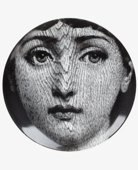 Fornasetti face print plate