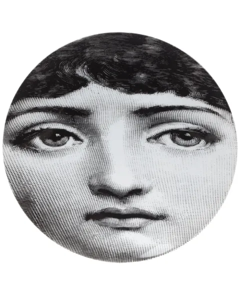 Fornasetti face print plate