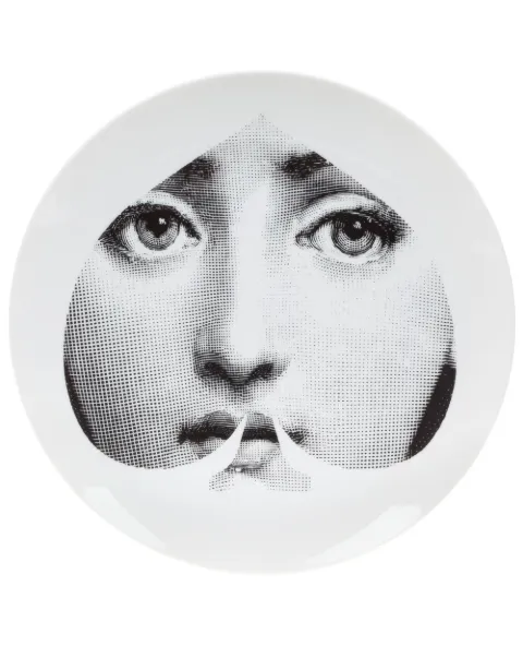 Fornasetti face print plate