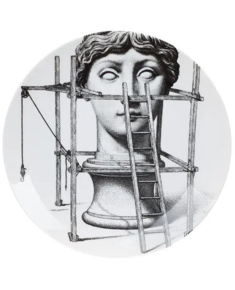 Fornasetti face print plate