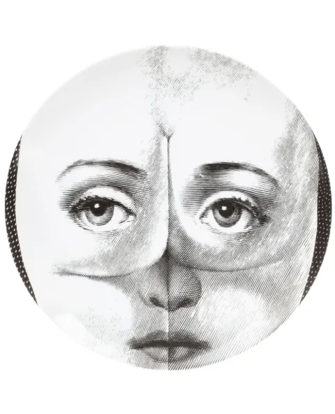 Fornasetti face print plate