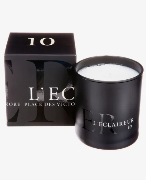 Leclaireur Number 10 'Zan' candle