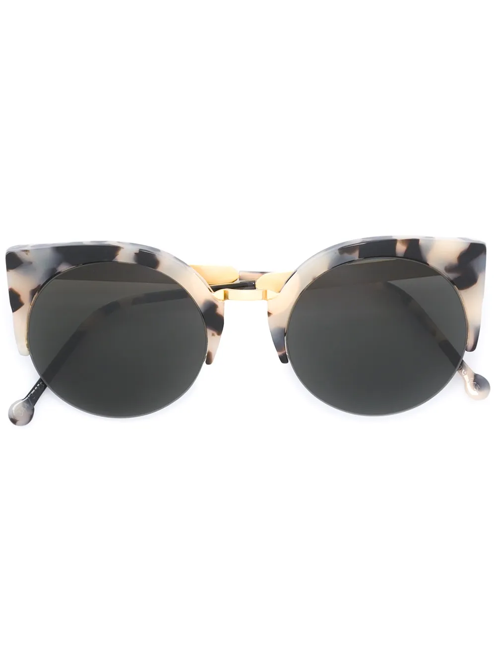 Retrosuperfuture 'Lucia Francis Puma' sunglasses Zwart