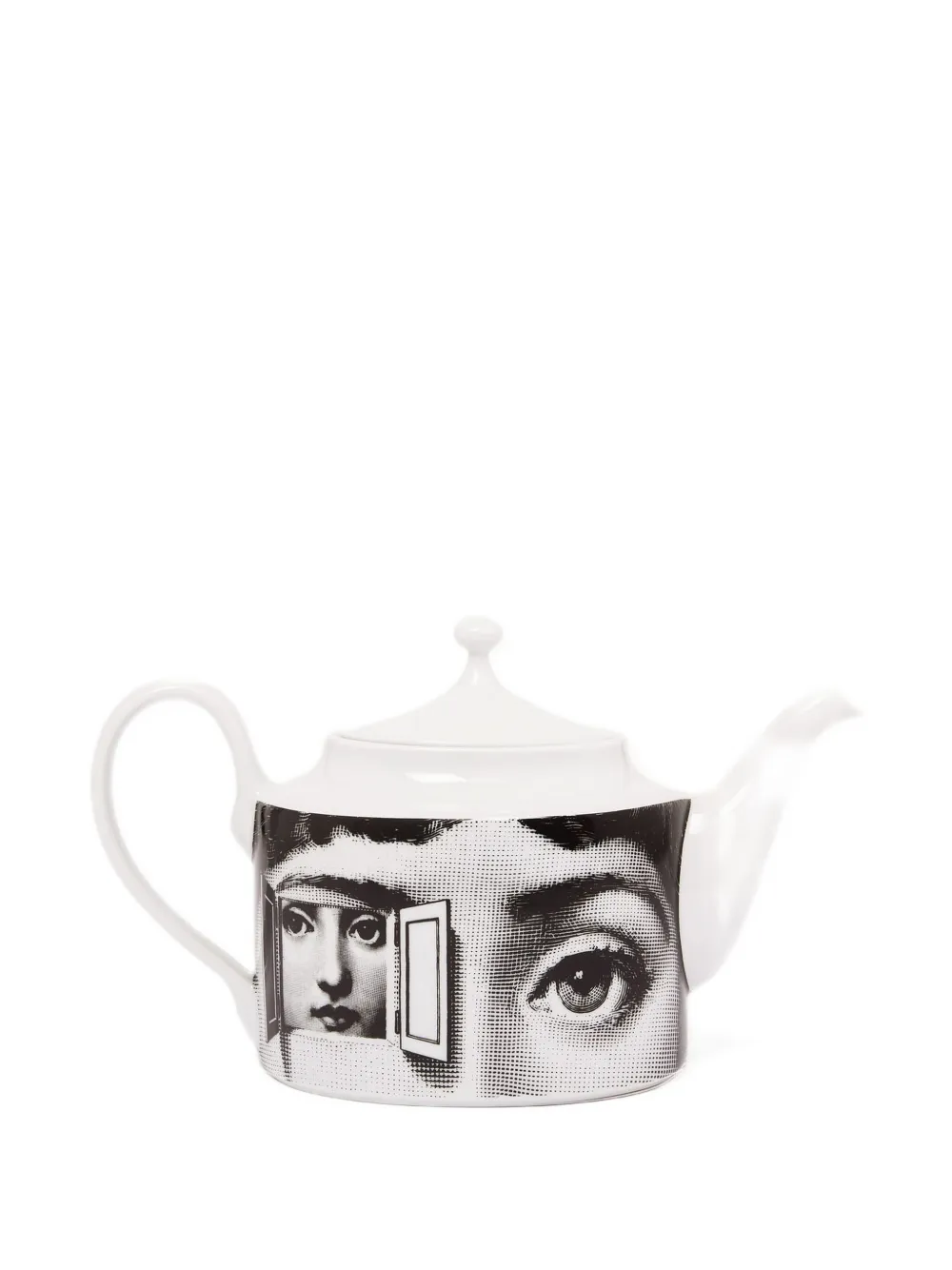 Fornasetti Tema e Variazioni tea pot | White | Image 1