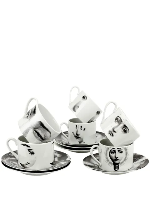 Fornasetti Occhiolino 12-piece tea set
