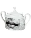 Fornasetti Bocca sugar bowl - White