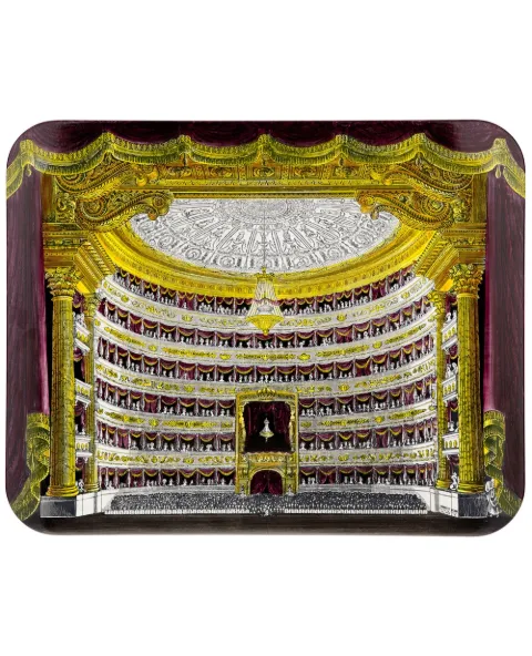 Fornasetti bandeja Teatro alla