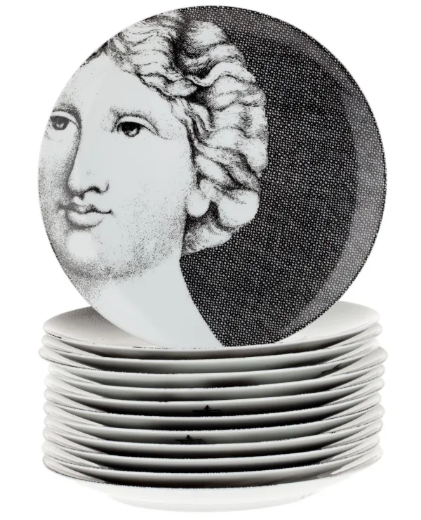 Fornasetti セット Fornasetti エバ プレートセット | グレー | FARFETCH JP