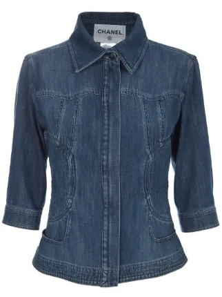 chanel jean jacket mens