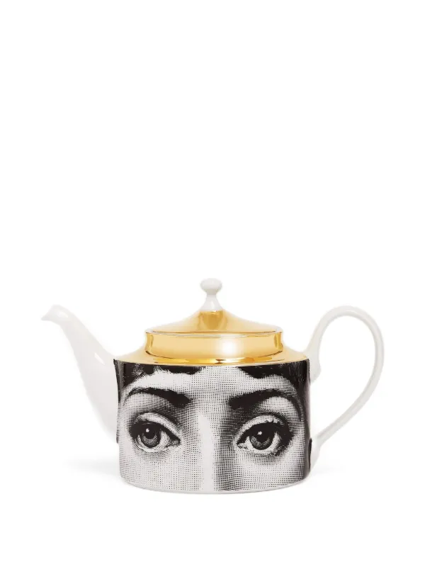 fornasetti ティーポット Fornasetti フェイスプリント ティーポット 通販 - FARFETCH