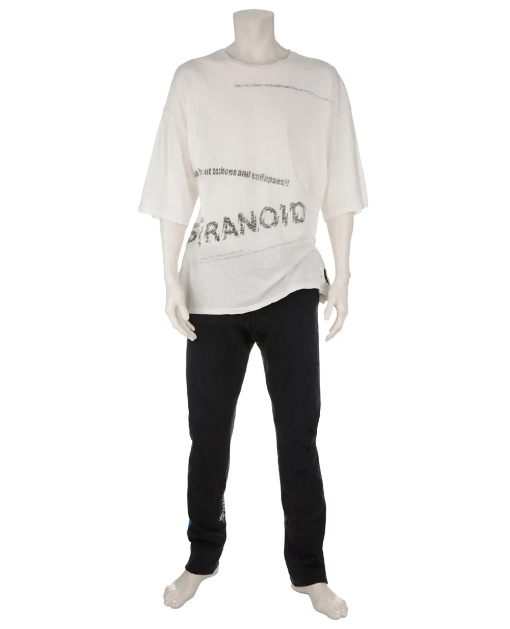 Undercover Fabric Insert Trouser In Black