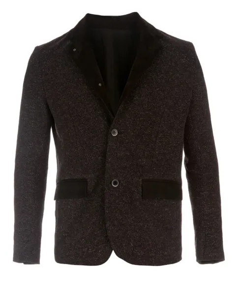 Side Slope Single breasted blazer