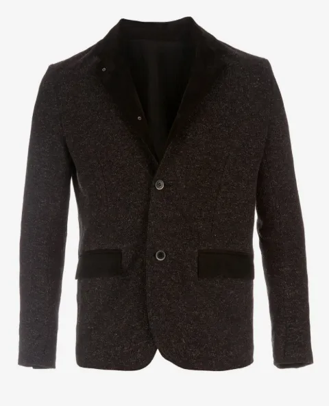Side Slope Single breasted blazer