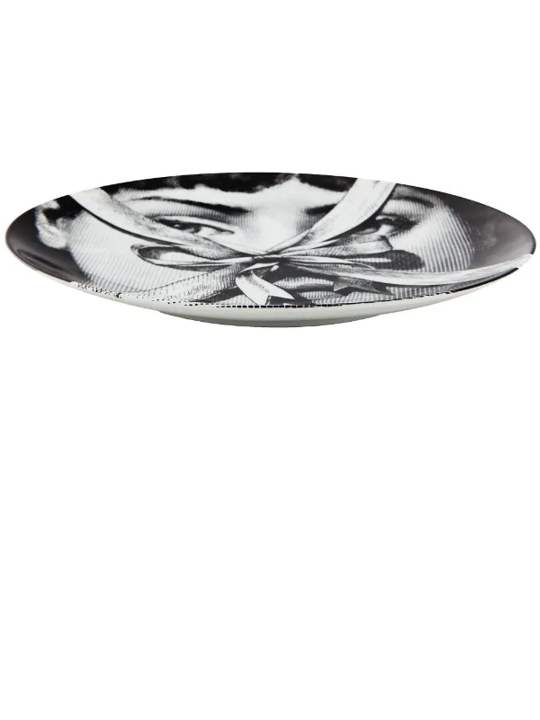 Fornasetti グラフィックプリント プレート | ホワイト | FARFETCH JP