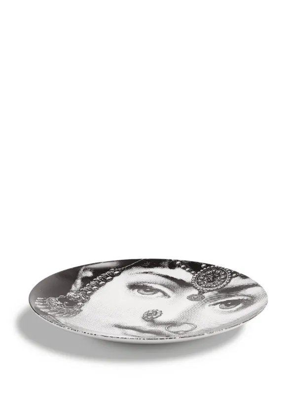 Fornasetti Tema e Variazioni Wall Plate | Grey | FARFETCH CA