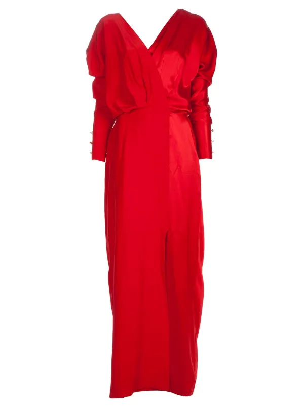 Roberta Di Camerino Pre Owned Silk Vintage Dress Farfetch