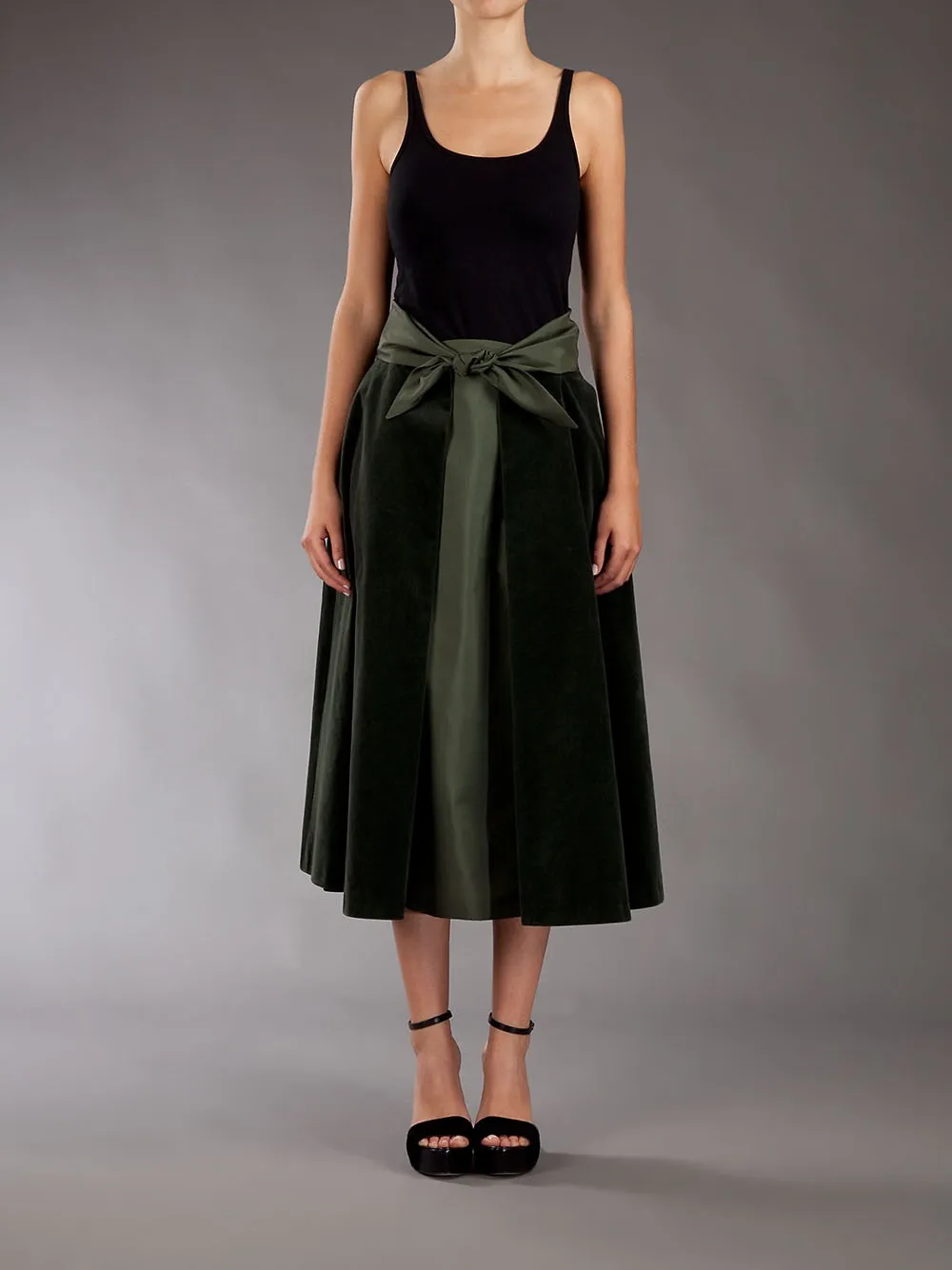 Valentino Pre Owned Vintage A Line Skirt Farfetch