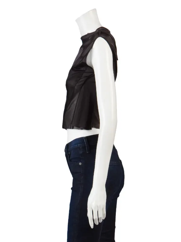 トップス maison martin Margiela Maison Martin Margiela Pre-Owned Fitted Sheer Top | Black