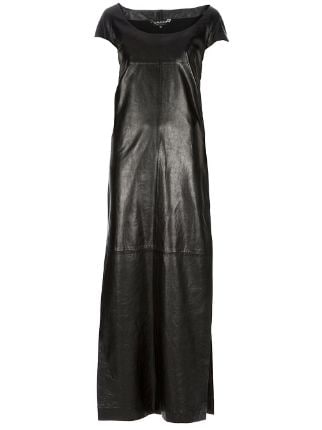 Gucci Pre-Owned Leather Dress - Farfetch