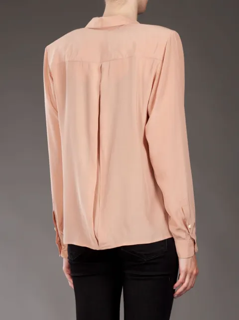 Chanel Vintage Silk Blouse - Farfetch