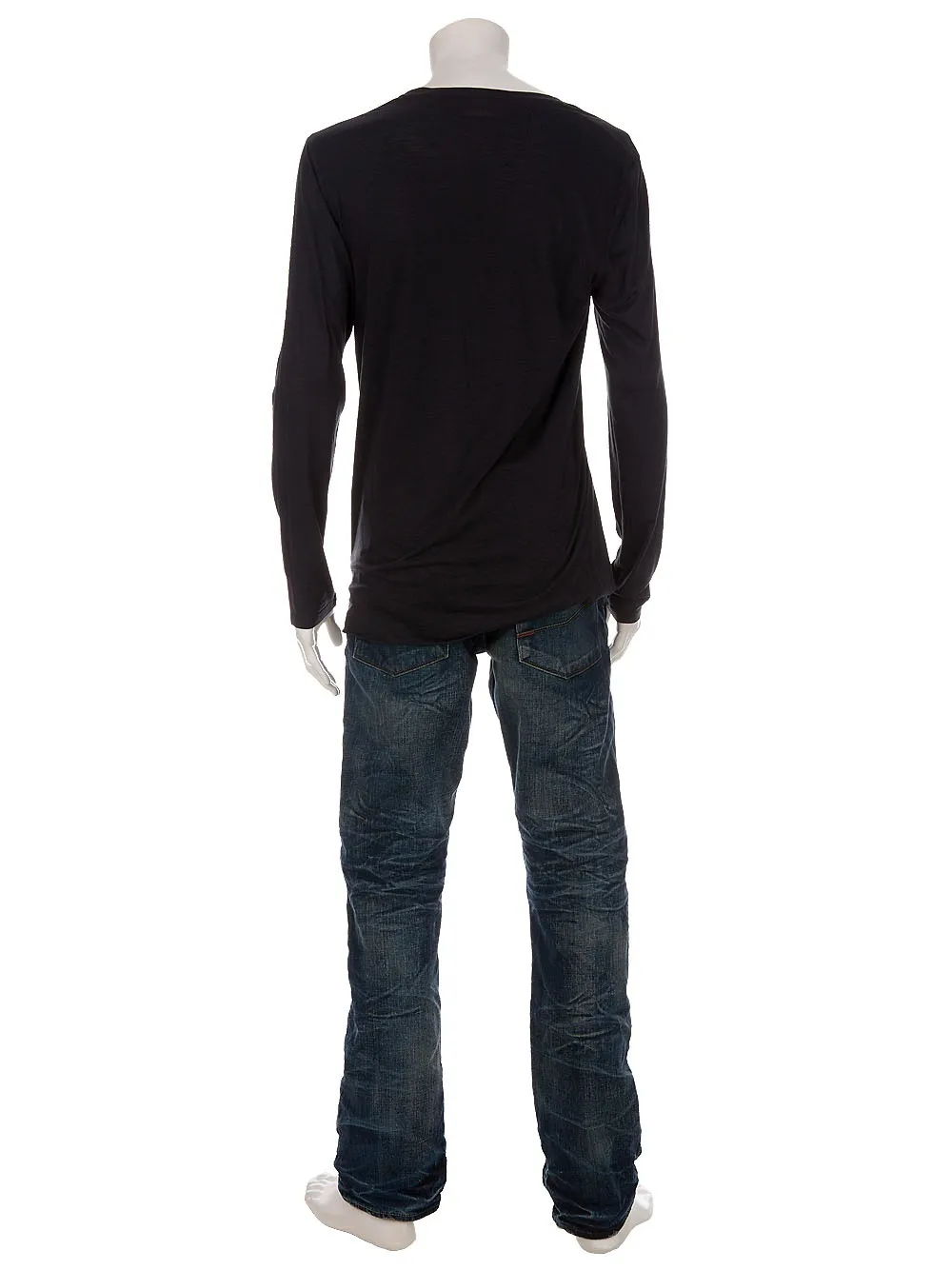 Gilded Age Crinkled jean Blauw