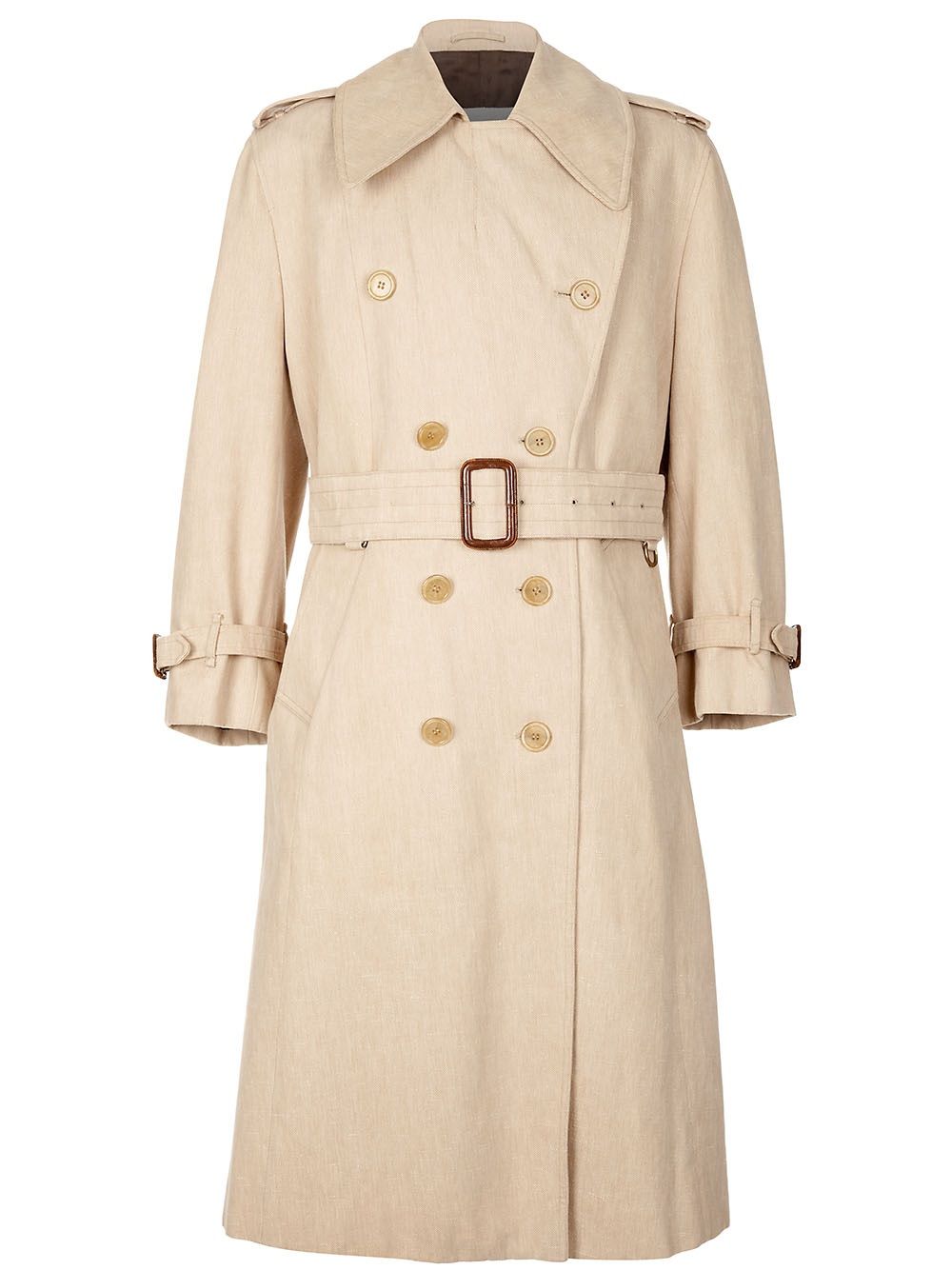 Aquascutum Vintage Leather Coat Farfetch