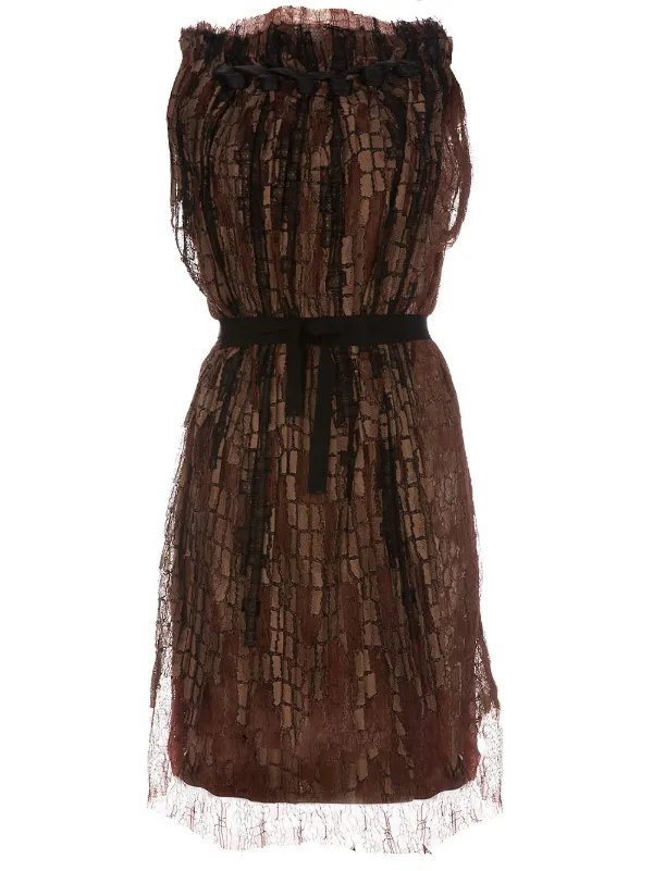 Sharon Wauchob Sleeveless Dress in Brown