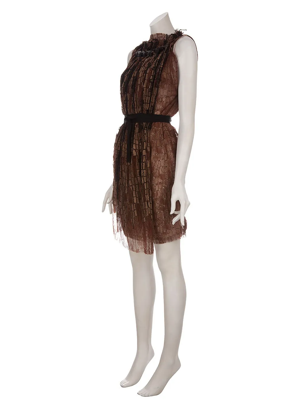  Sharon Wauchob Sleeveless Dress - Brown 