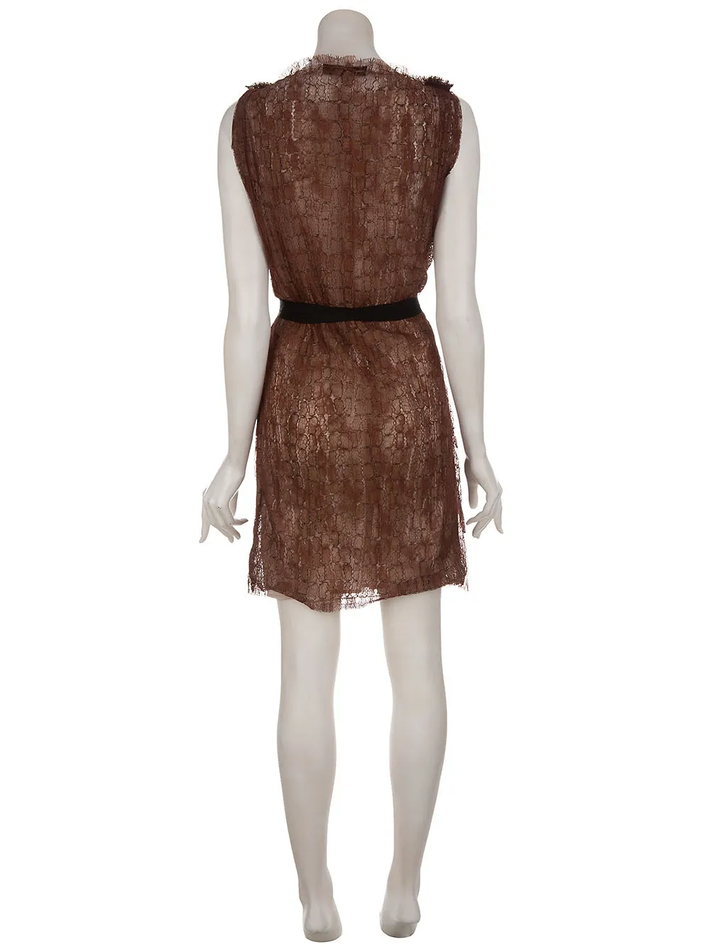 Sharon Wauchob Sleeveless Dress in Brown, view 4